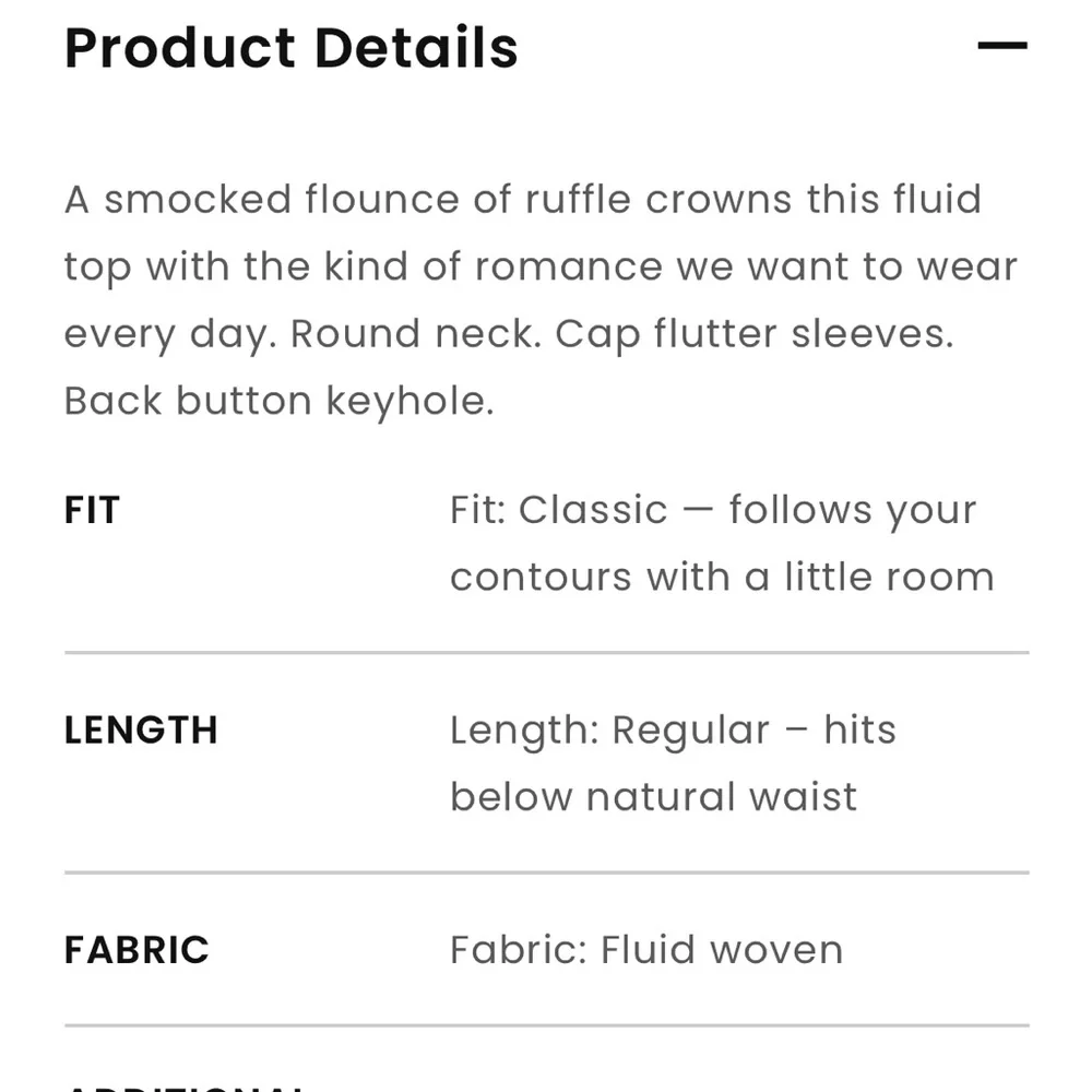 LOFT ruffle top - Picture 12 of 12